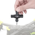 IFlight Quad M3 M5 Wrench 1.5mm/2mm Prop Screwdriver Ratchet Bearing Built in One Way Bearing Tool for RC Drone FPV Racing UAV